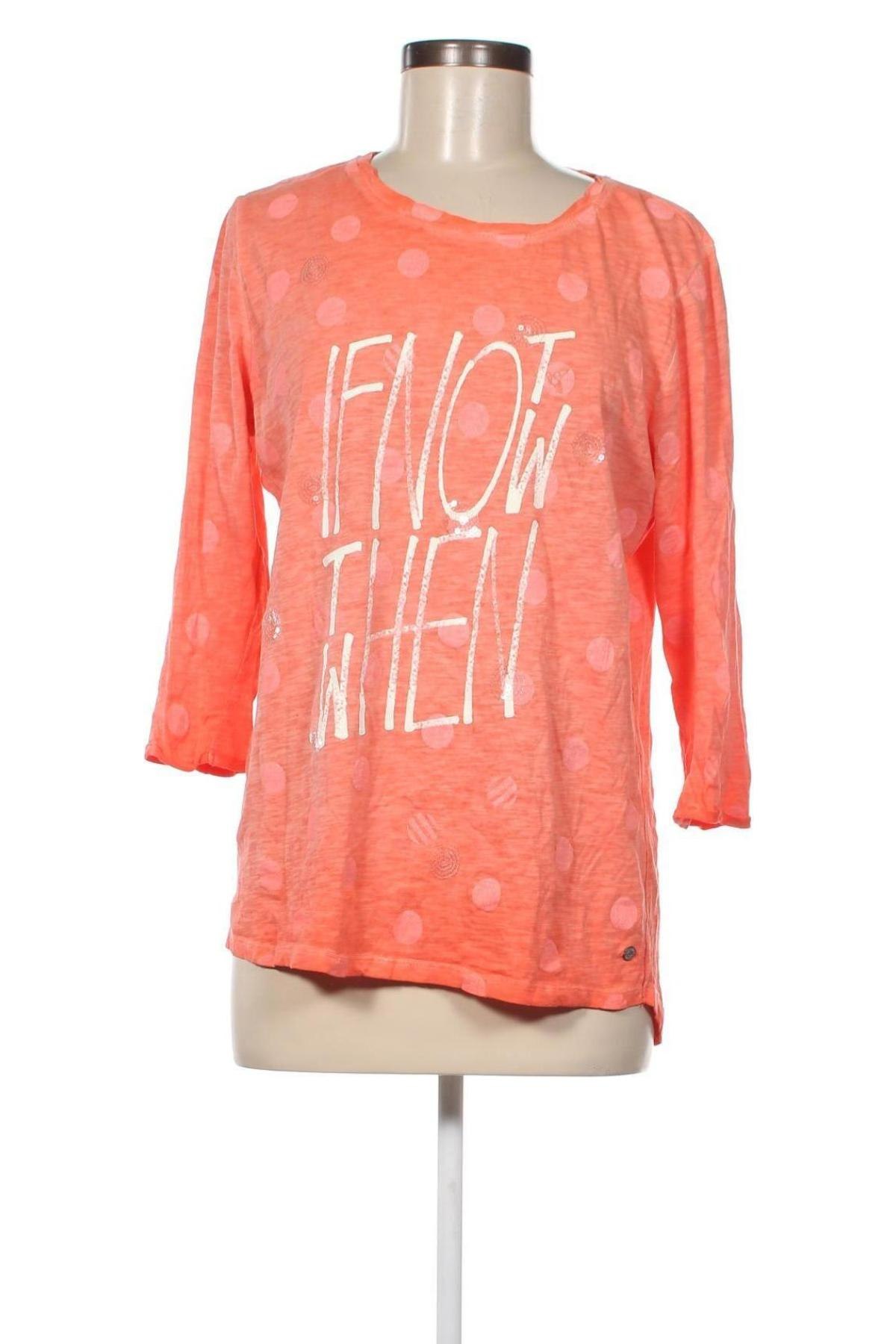 Γυναικεία μπλούζα Cecil, Μέγεθος M, Χρώμα Πορτοκαλί, Τιμή 14,85 €