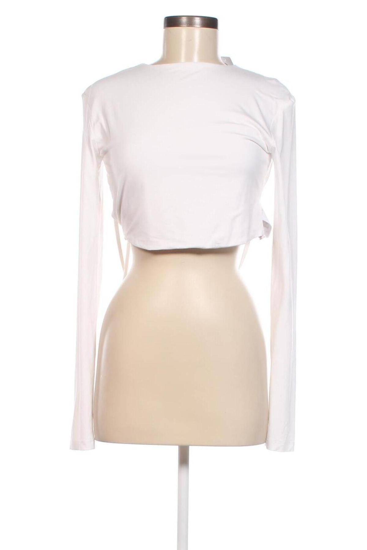 Дамска блуза LEZU, Размер L, Цвят Бял, Цена 10,20 лв.