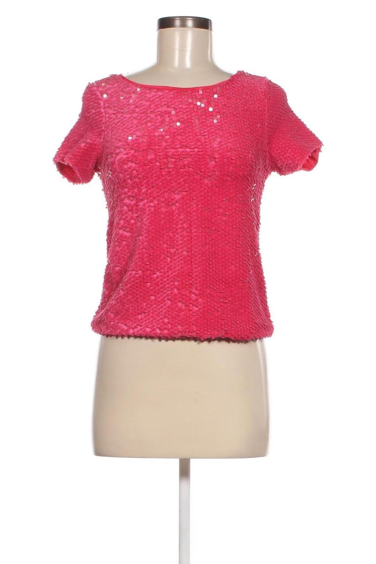 Дамска блуза Springfield, Размер XXS, Цвят Розов, Цена 6,40 лв.