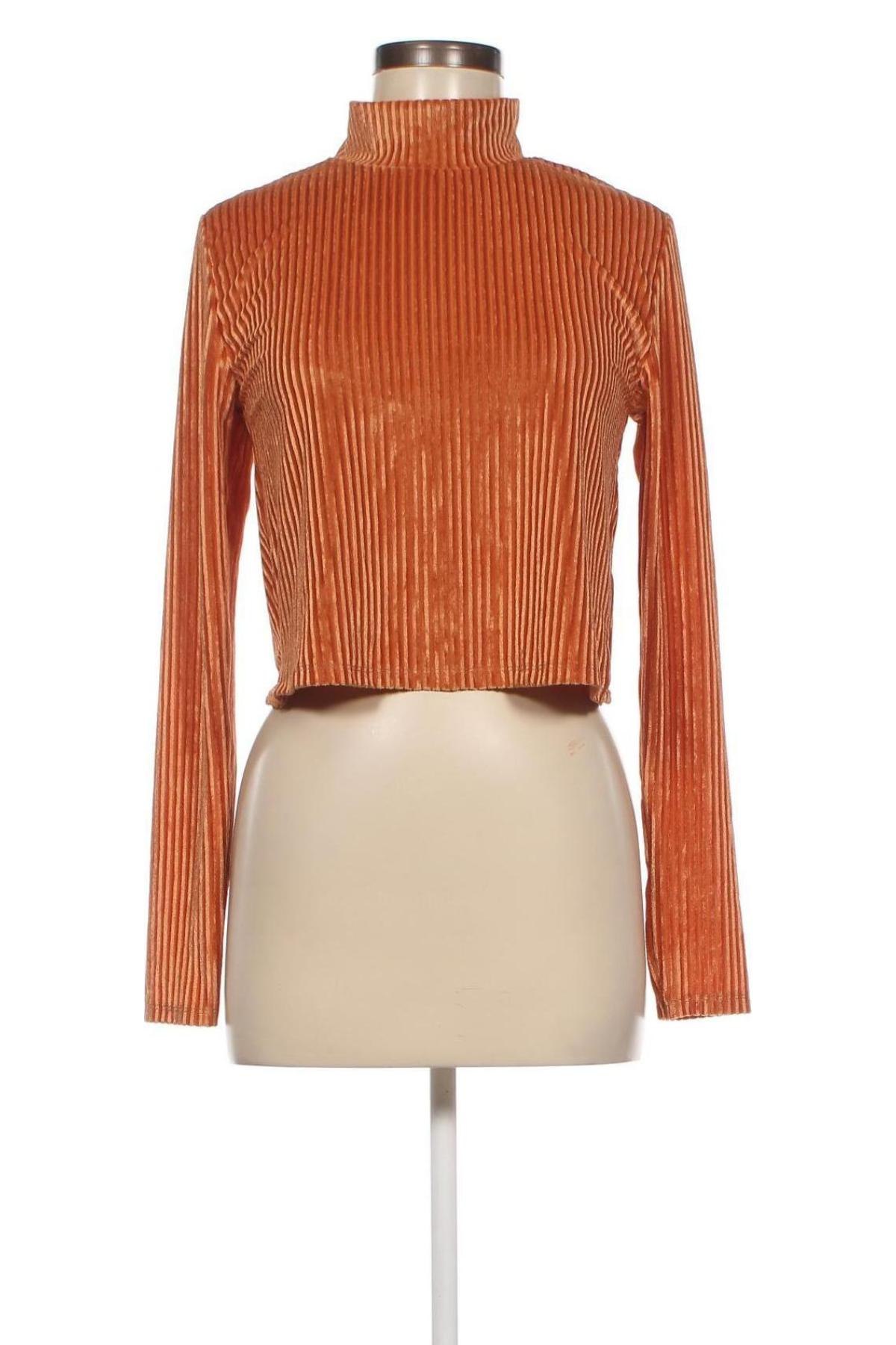 Дамска блуза Undiz, Размер XL, Цвят Оранжев, Цена 5,76 лв.