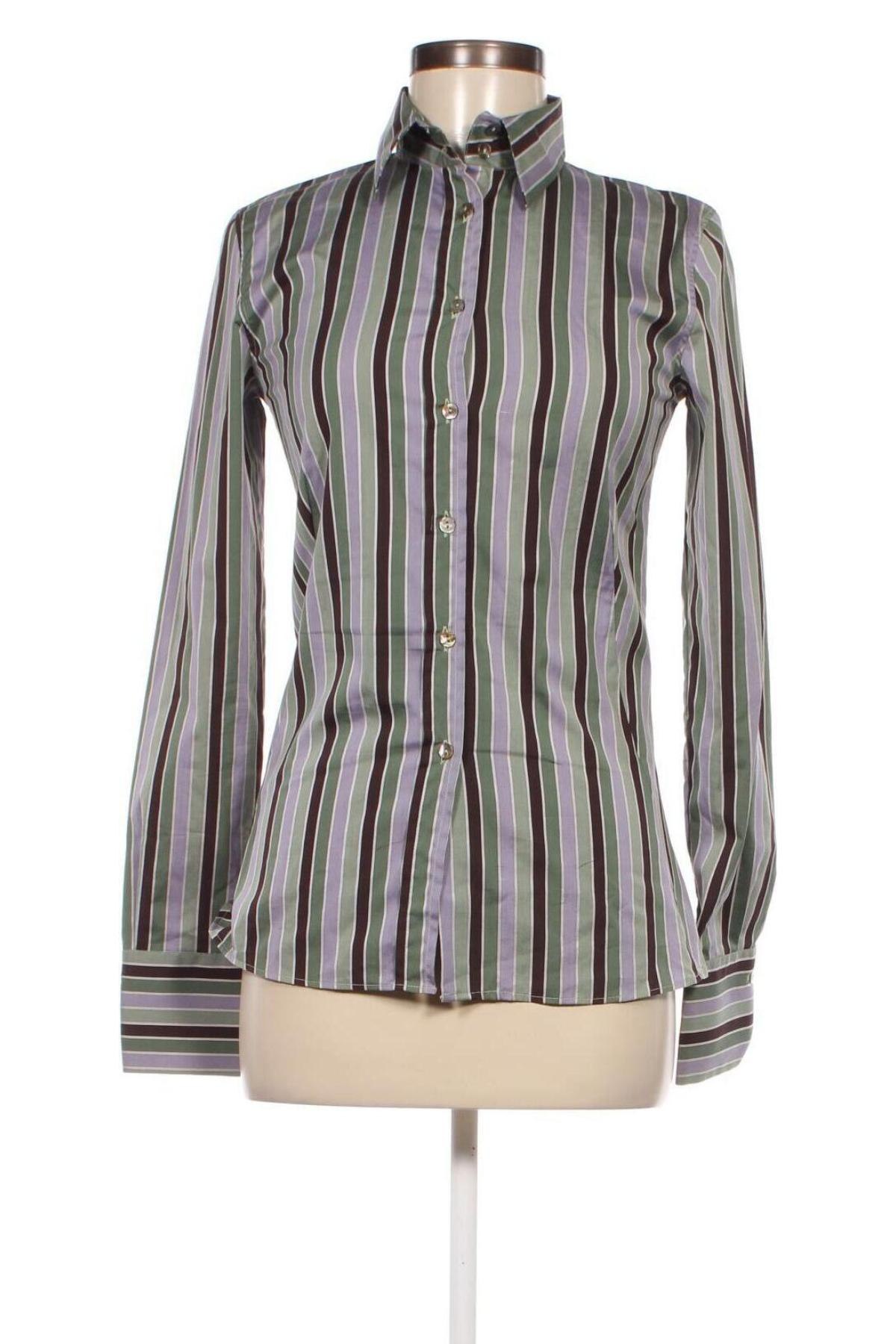 Γυναικείο πουκάμισο Caliban, Μέγεθος M, Χρώμα Πολύχρωμο, Τιμή 6,39 €