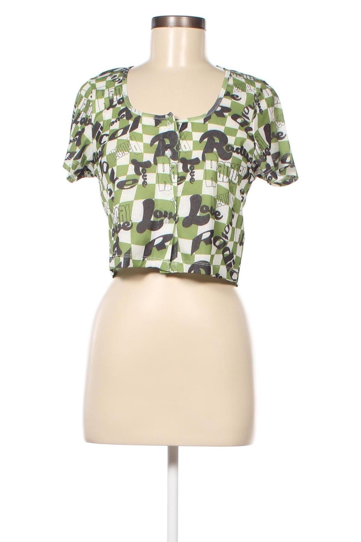 Γυναικείο πουκάμισο NEW girl ORDER, Μέγεθος XL, Χρώμα Πολύχρωμο, Τιμή 5,20 €