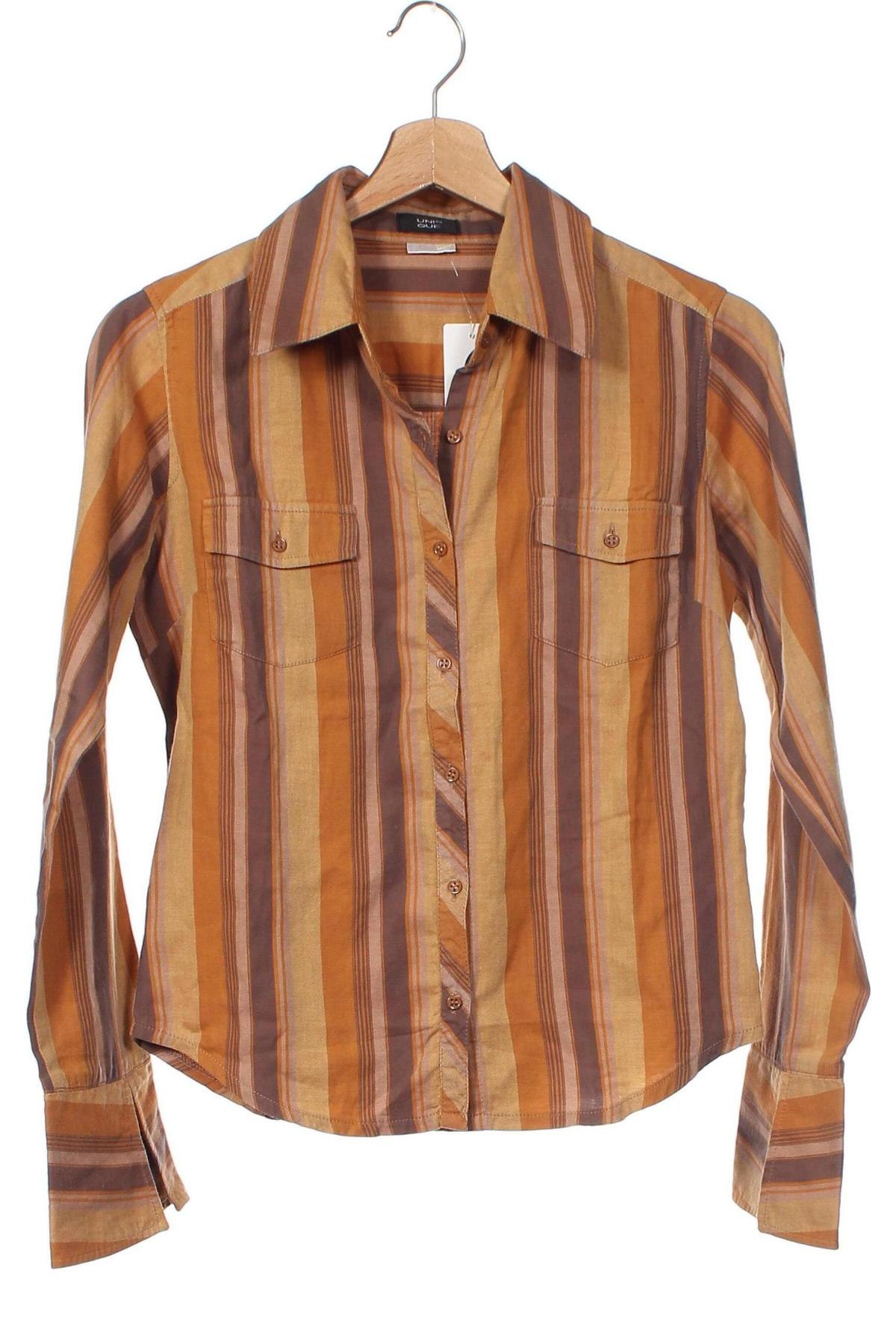 Γυναικείο πουκάμισο Unique, Μέγεθος S, Χρώμα Πολύχρωμο, Τιμή 3,01 €
