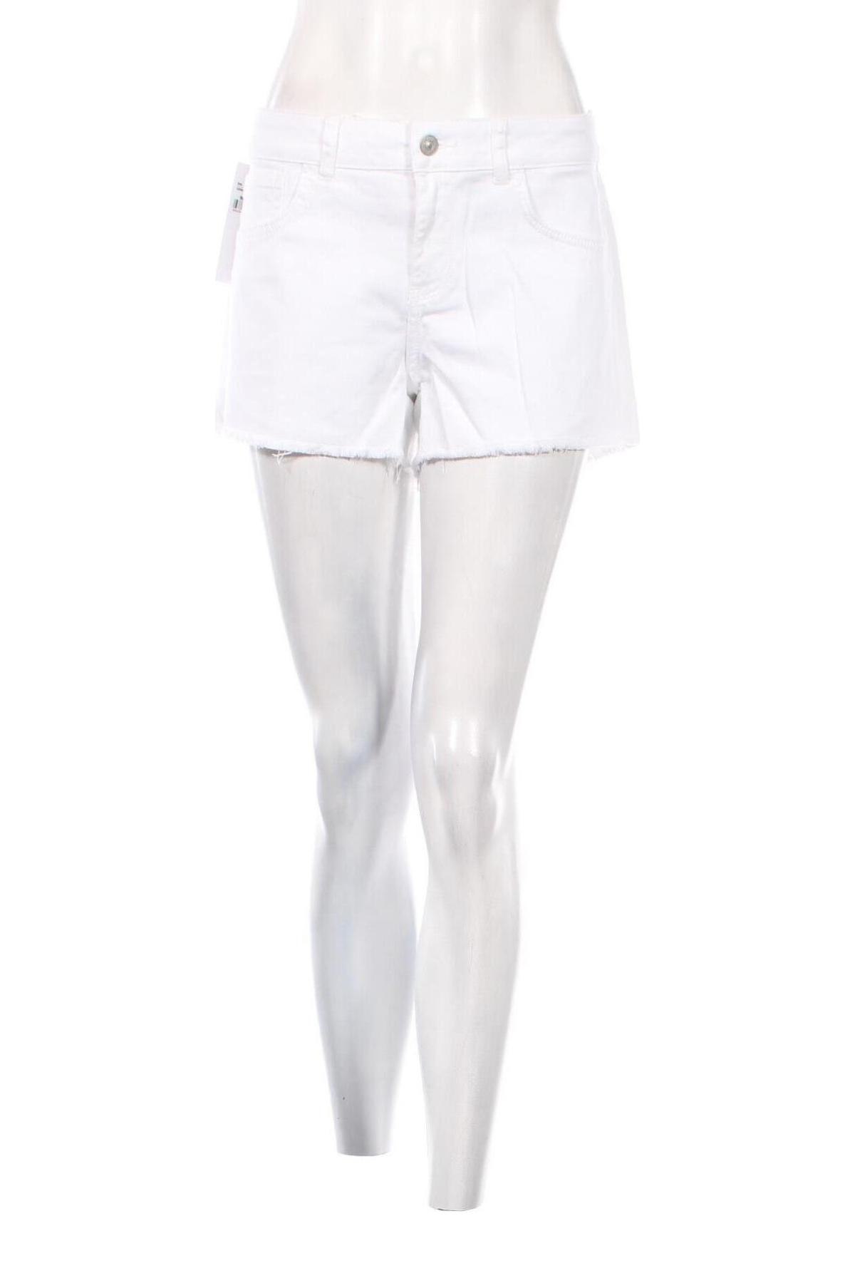 Дамски къс панталон Ltb, Размер M, Цвят Бял, Цена 72,00 лв.