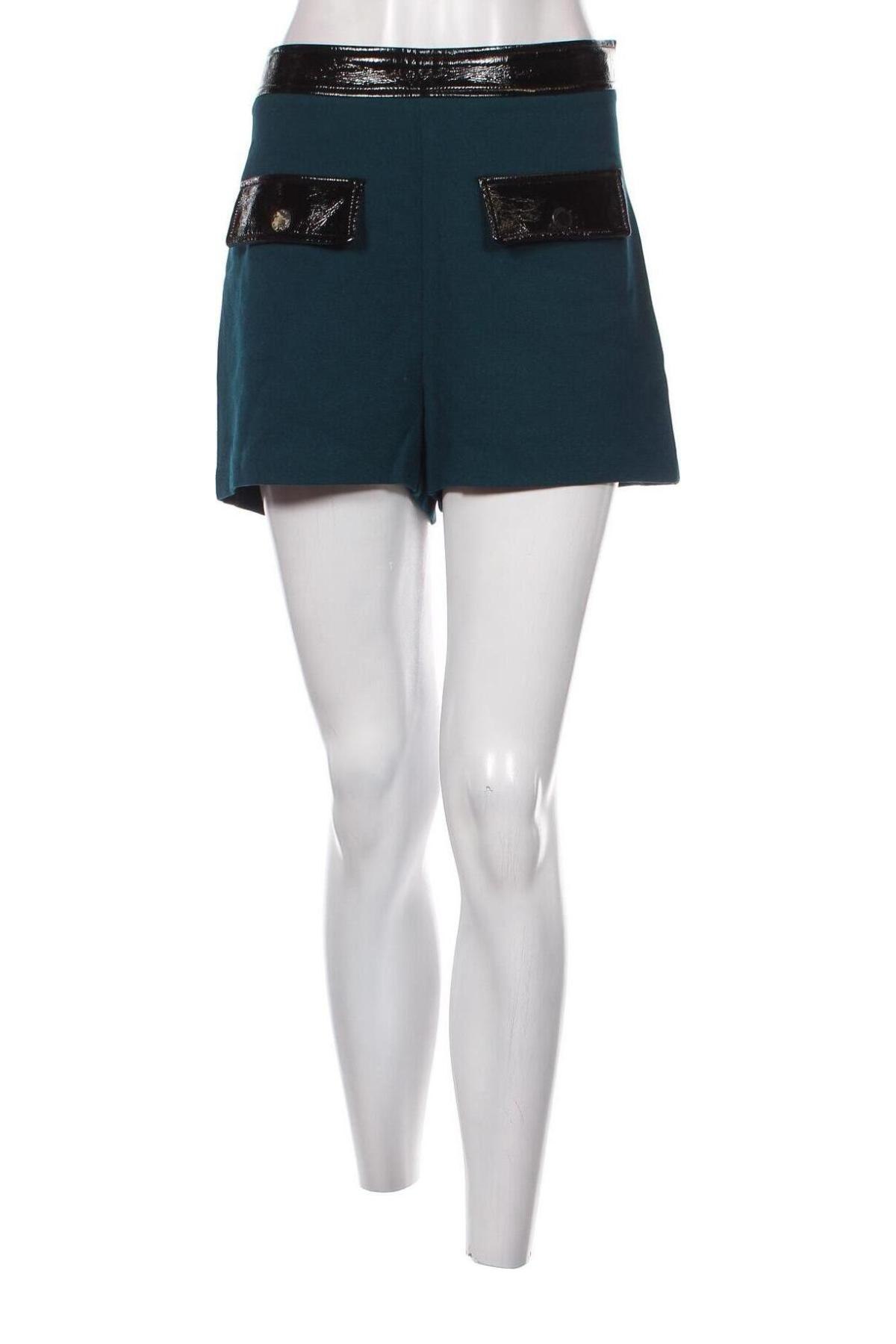 Γυναικείο κοντό παντελόνι Morgan, Μέγεθος L, Χρώμα Πράσινο, Τιμή 37,11 €