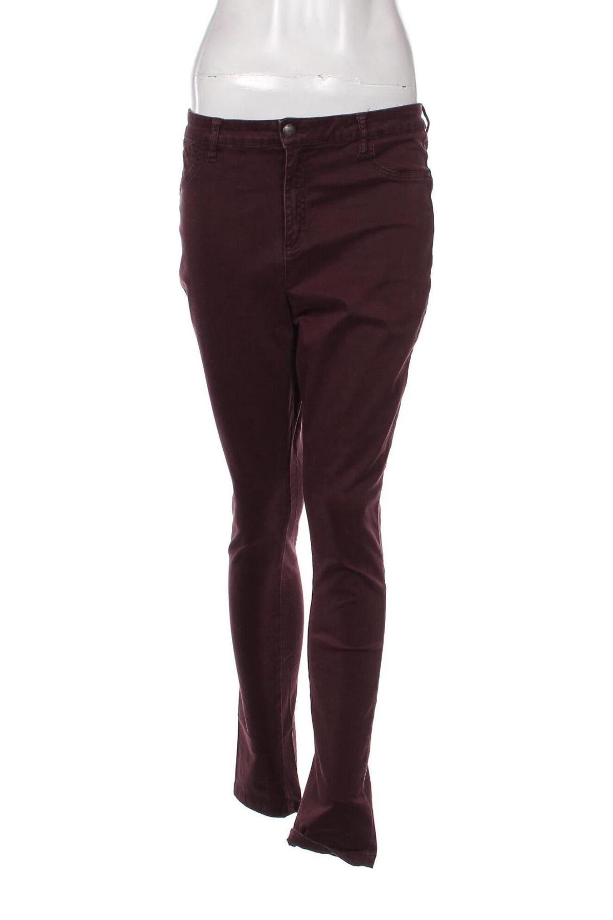 Γυναικείο παντελόνι F&F, Μέγεθος L, Χρώμα Βιολετί, Τιμή 17,94 €