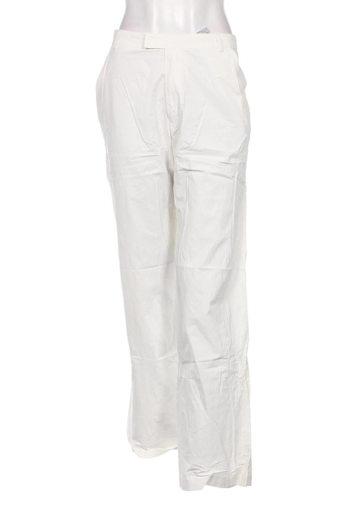 Pantaloni de femei Stefanel, Mărime M, Culoare Ecru, Preț 223,68 Lei