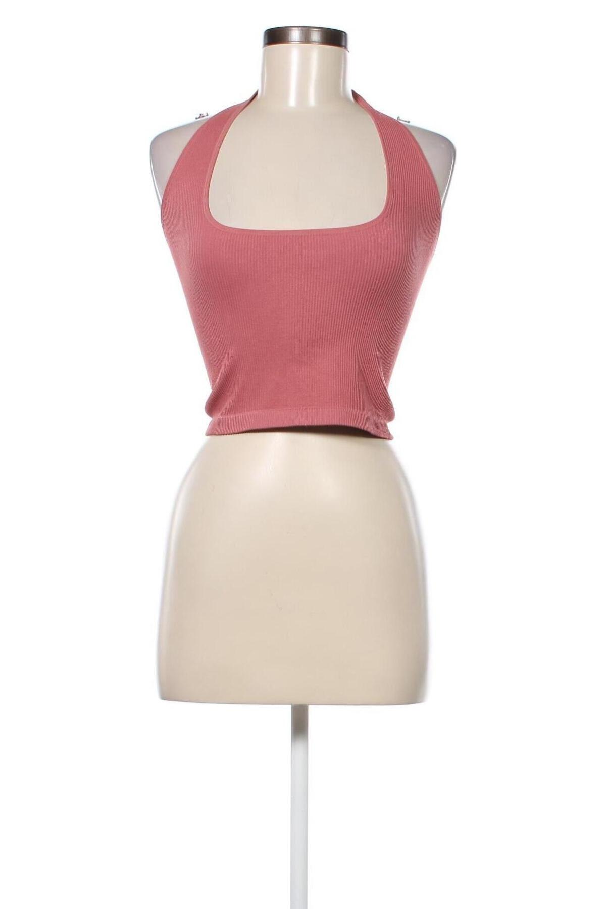 Γυναικείο αμάνικο μπλουζάκι Urban Outfitters, Μέγεθος L, Χρώμα Ρόζ , Τιμή 2,99 €