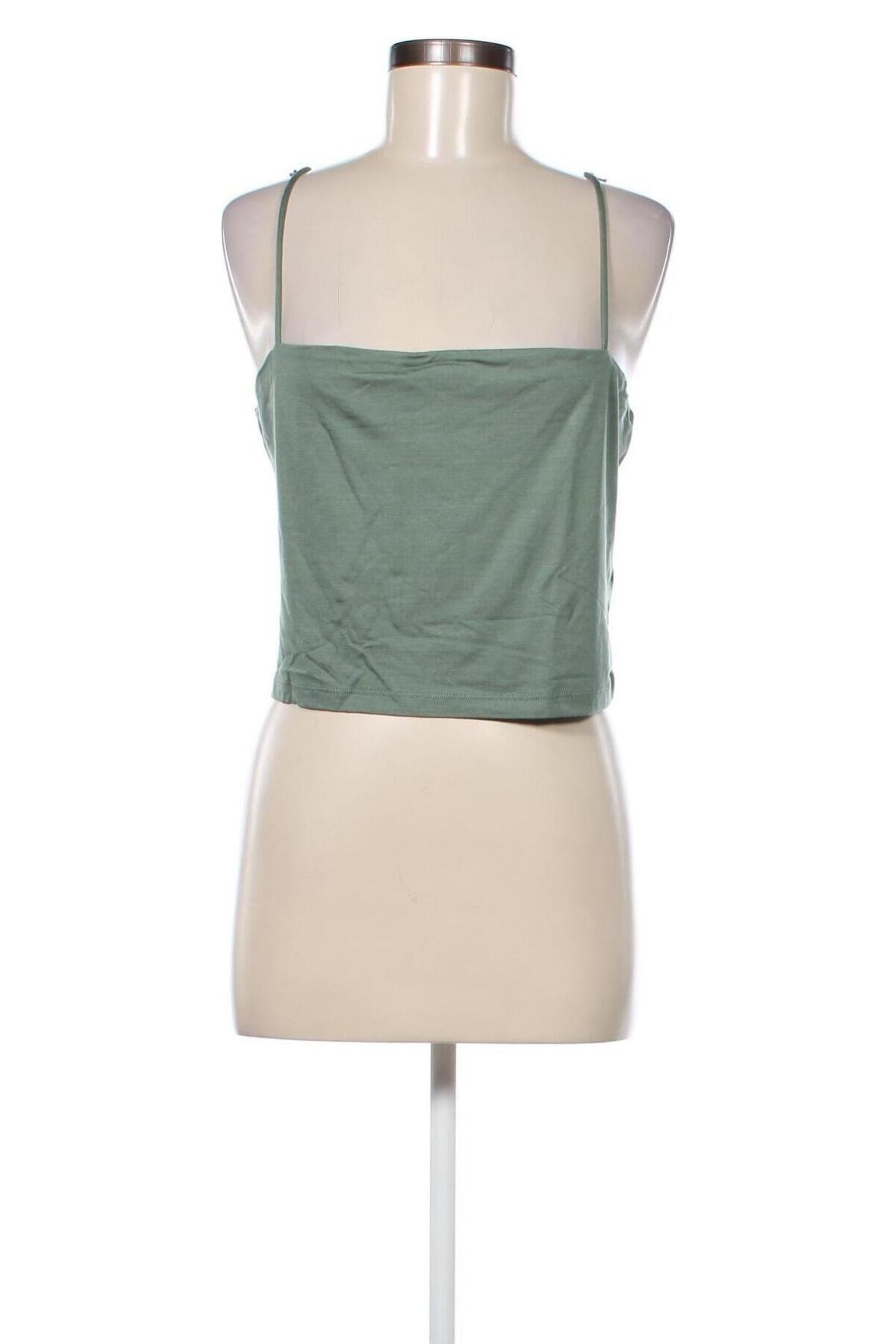 Γυναικείο αμάνικο μπλουζάκι Zign, Μέγεθος L, Χρώμα Πράσινο, Τιμή 3,14 €
