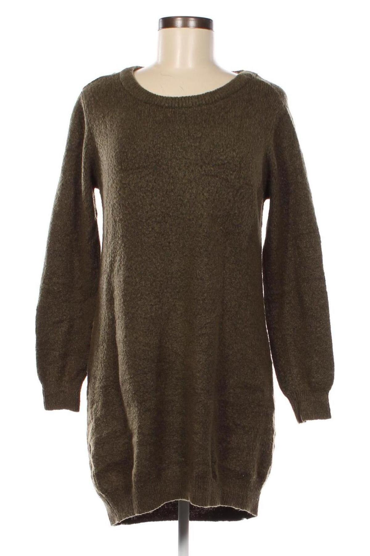 Дамски пуловер Liz Devy, Размер M, Цвят Зелен, Цена 4,35 лв.