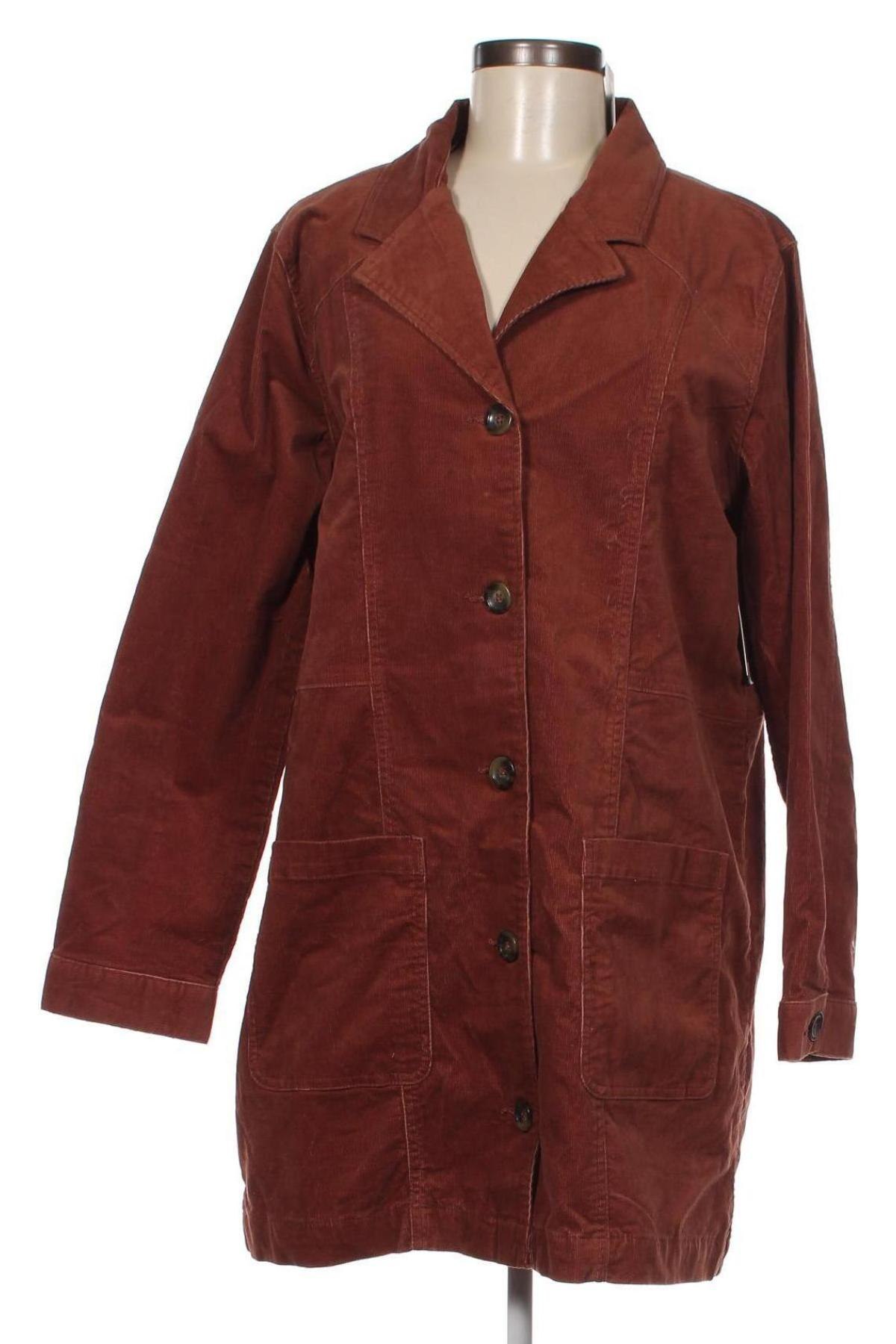 Дамско палто RVCA, Размер L, Цвят Бежов, Цена 25,19 лв.