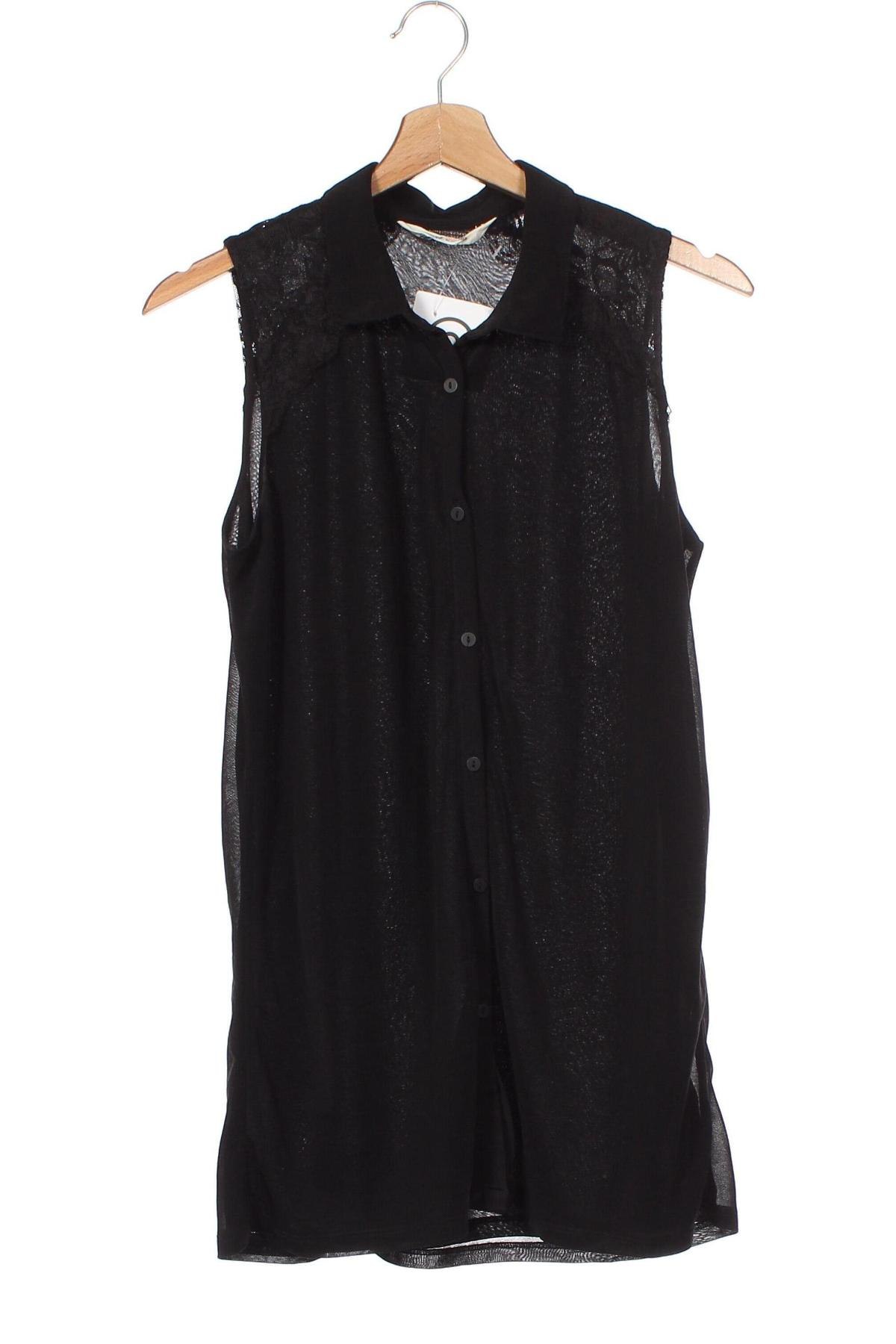 Παιδικό πουκάμισο H&M, Μέγεθος 15-18y/ 170-176 εκ., Χρώμα Μαύρο, Τιμή 13,30 €