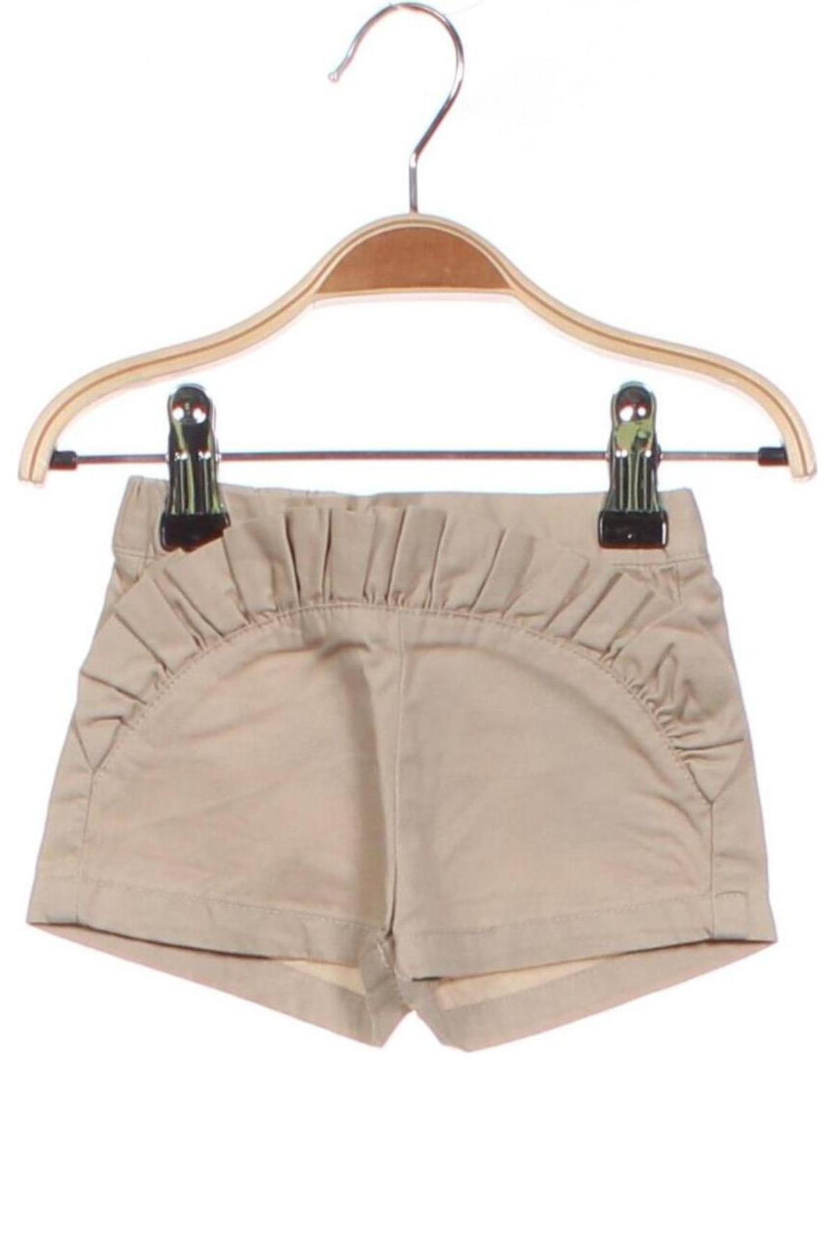 Pantaloni scurți pentru copii Gocco, Mărime 6-9m/ 68-74 cm, Culoare Bej, Preț 19,97 Lei