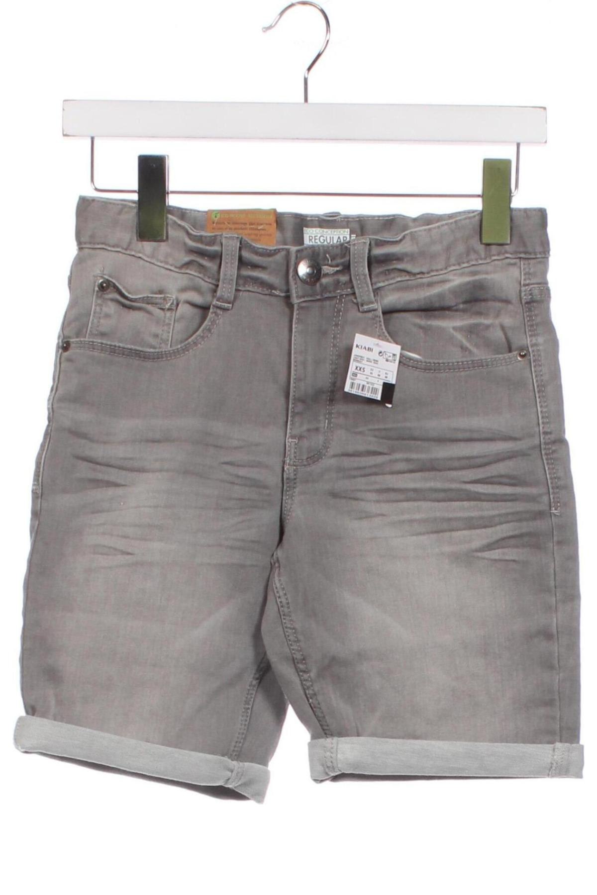 Детски къс панталон Kiabi, Размер 13-14y/ 164-168 см, Цвят Сив, Цена 39,00 лв.