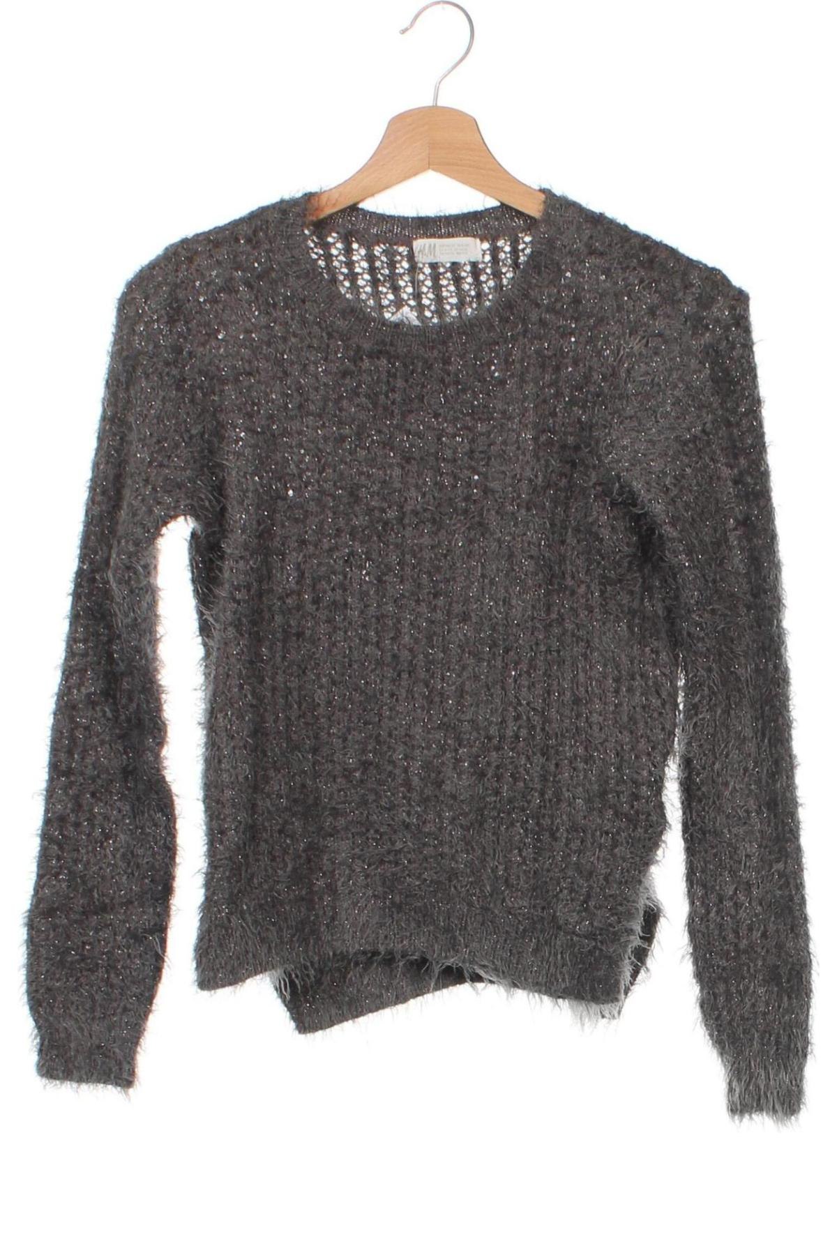 Παιδικό πουλόβερ H&M, Μέγεθος 11-12y/ 152-158 εκ., Χρώμα Γκρί, Τιμή 3,12 €