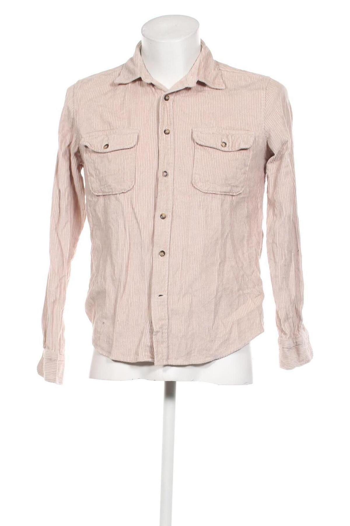 Ανδρικό πουκάμισο Reiss, Μέγεθος S, Χρώμα  Μπέζ, Τιμή 5,72 €