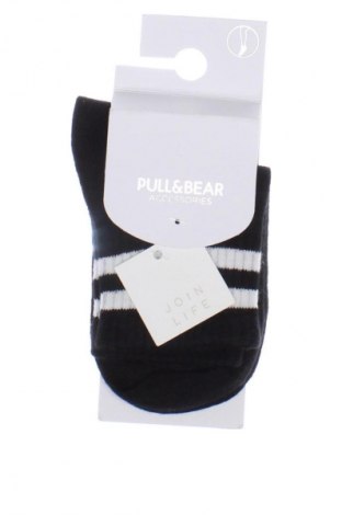 Socken Pull&Bear, Größe M, Farbe Schwarz, Preis 5,99 €