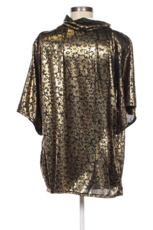 Damen Shirt, Größe 4XL, Farbe Golden, Preis 5,99 €