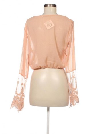 Damen Shirt Bershka, Größe L, Farbe Beige, Preis 3,99 €