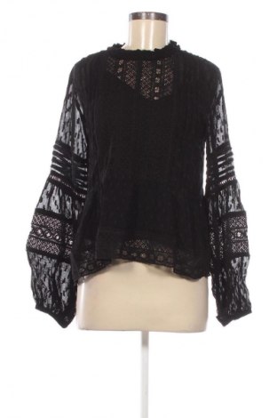 Bluză de femei Guido Maria Kretschmer for About You, Mărime M, Culoare Negru, Preț 88,99 Lei