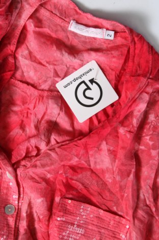 Damen Shirt Made In Italy, Größe M, Farbe Rot, Preis € 3,99