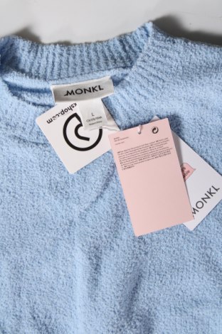 Damen Shirt Monki, Größe L, Farbe Blau, Preis € 7,99