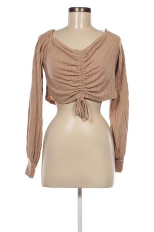 Damen Shirt Nly Trend, Größe L, Farbe Beige, Preis 6,99 €