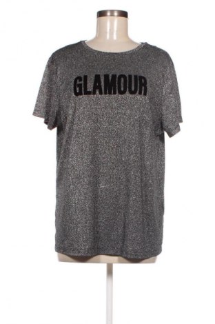 Damen Shirt ONLY Carmakoma, Größe M, Farbe Silber, Preis € 7,29