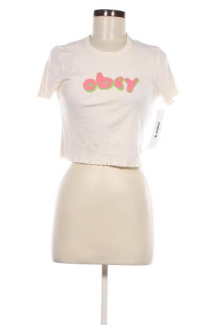 Bluză de femei Obey, Mărime M, Culoare Ecru, Preț 159,99 Lei