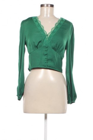 Bluză de femei Stradivarius, Mărime M, Culoare Verde, Preț 21,99 Lei