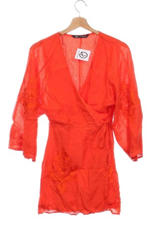 Damen Shirt Zara, Größe XS, Farbe Orange, Preis 6,99 €