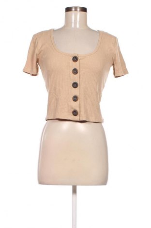 Damen Shirt Zara, Größe M, Farbe Beige, Preis 3,99 €