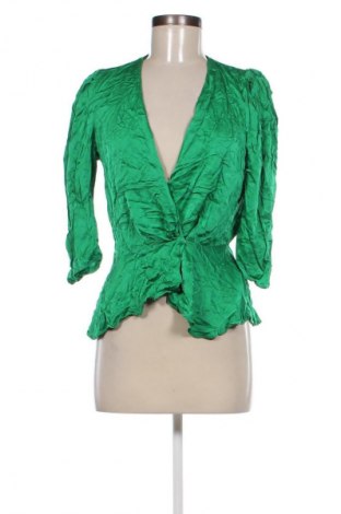 Bluză de femei Zara, Mărime M, Culoare Verde, Preț 35,99 Lei