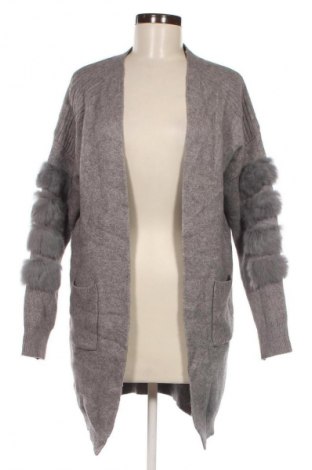 Damen Strickjacke, Größe M, Farbe Grau, Preis 9,49 €