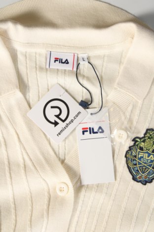 Cardigan de damă FILA, Mărime L, Culoare Ecru, Preț 175,49 Lei