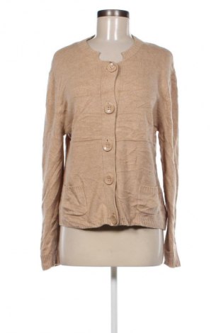 Damen Strickjacke G.W., Größe M, Farbe Beige, Preis 21,99 €