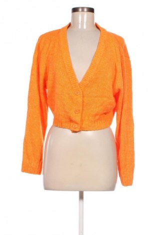 Damen Strickjacke H&M Divided, Größe L, Farbe Orange, Preis € 8,49