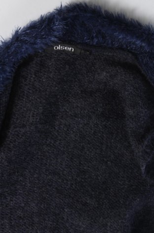 Damen Strickjacke Olsen, Größe M, Farbe Blau, Preis 12,99 €