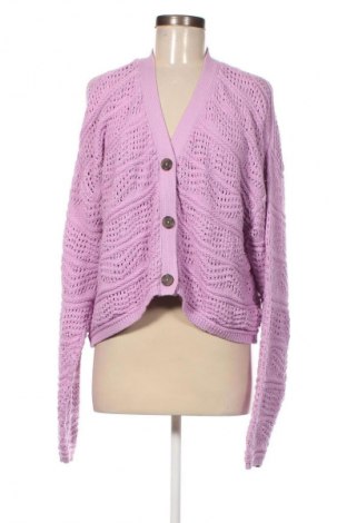 Damen Strickjacke Page One, Größe S, Farbe Lila, Preis 4,99 €