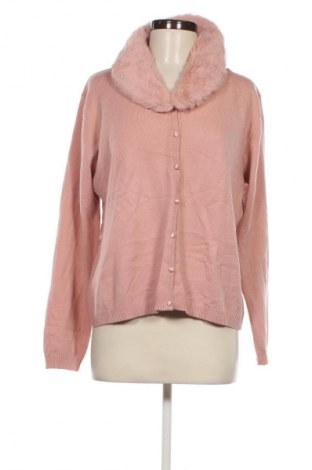 Damen Strickjacke Yessica, Größe XL, Farbe Rosa, Preis 8,99 €