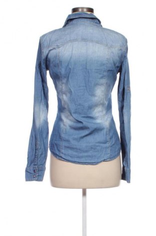 Damenbluse, Größe M, Farbe Blau, Preis 3,99 €