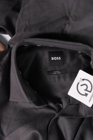 Herrenhemd BOSS, Größe S, Farbe Grau, Preis € 36,99