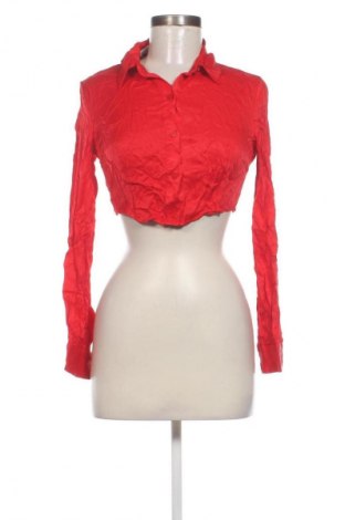 Damenbluse Bershka, Größe M, Farbe Rot, Preis € 4,49