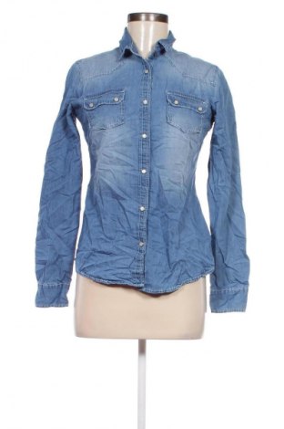 Damenbluse Denim Co., Größe M, Farbe Blau, Preis € 6,49