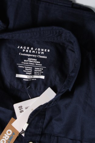 Мъжка риза Jack & Jones PREMIUM, Размер M, Цвят Син, Цена 38,99 лв.