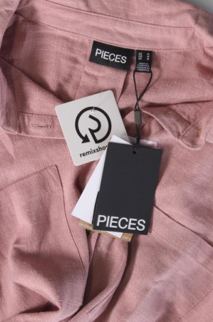 Damenbluse Pieces, Größe M, Farbe Aschrosa, Preis 7,99 €