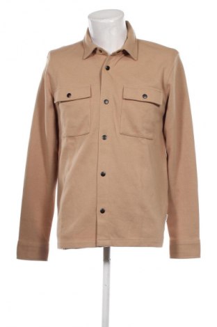 Herrenhemd Selected Homme, Größe L, Farbe Beige, Preis € 28,49