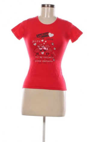 Damen T-Shirt, Größe M, Farbe Rot, Preis 4,99 €