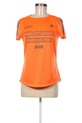 Damen T-Shirt Adidas, Größe M, Farbe Orange, Preis € 6,79