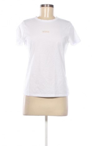 Γυναικείο t-shirt BOSS, Μέγεθος M, Χρώμα Λευκό, Τιμή 39,79 €